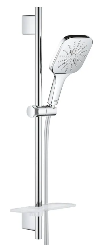 Coloana de dus Grohe 26584000, dus SmartActive, montaj aparent, numar functii para dus 3, lungime furtun m 1.5, crom