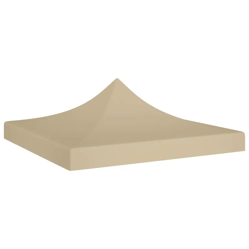 acoperis pentru cort de petrecere, bej, 3 x 3 m, 270 g/m2