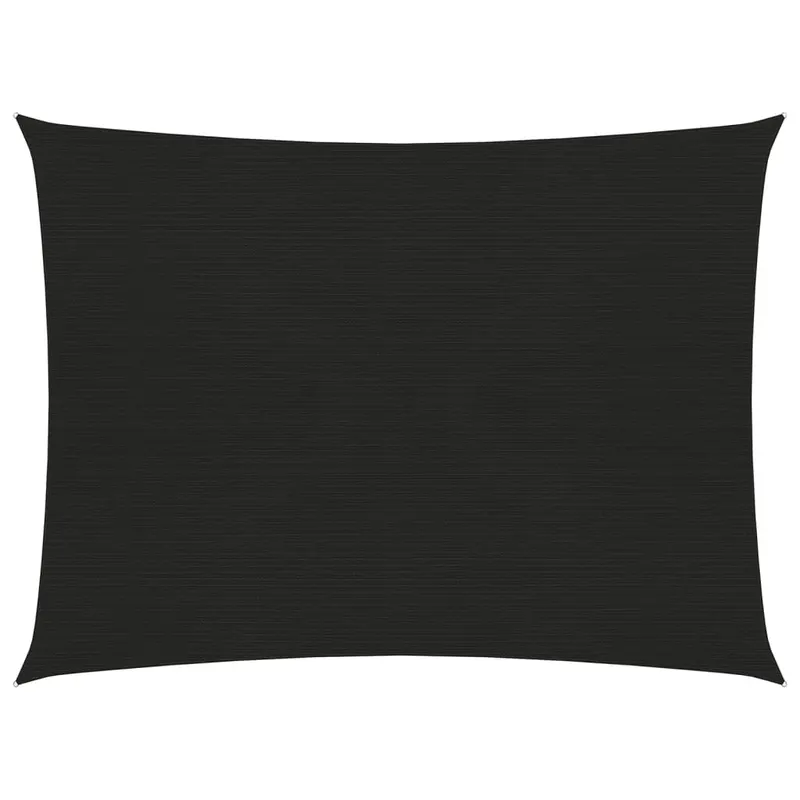 panza parasolar, negru, 2x3,5 m, hdpe, 160 g/m2