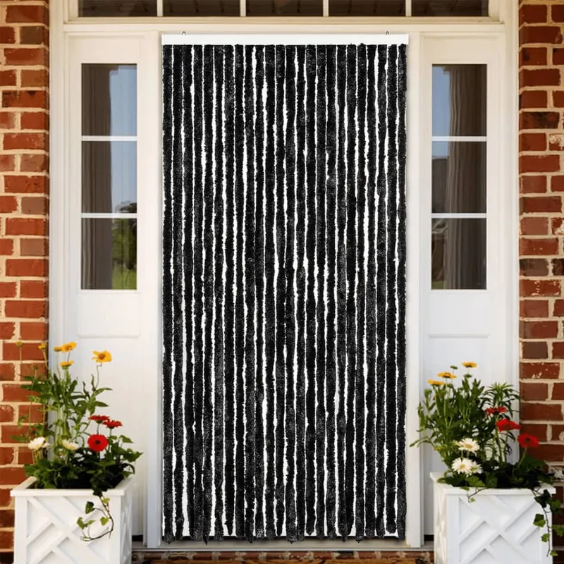 perdea pentru insecte, antracit, 100x200 cm, chenille