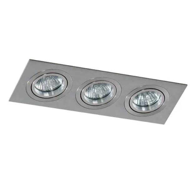 Spot incastrat CROMLIX TRIPLE - Silver