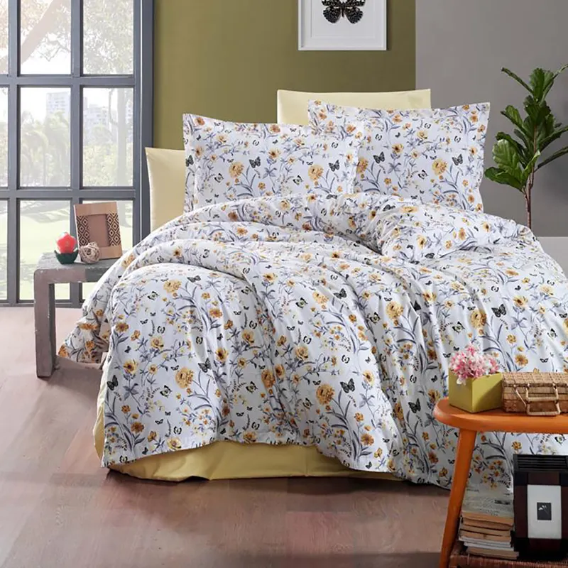 Lenjerie de pat ranforce clasy king size (rnf_22)