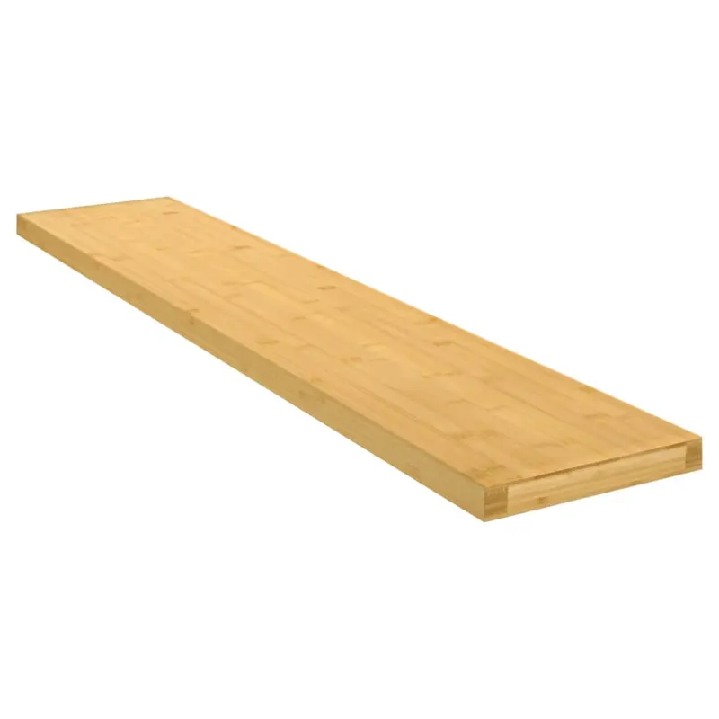 raft de perete, 100x20x4 cm, bambus