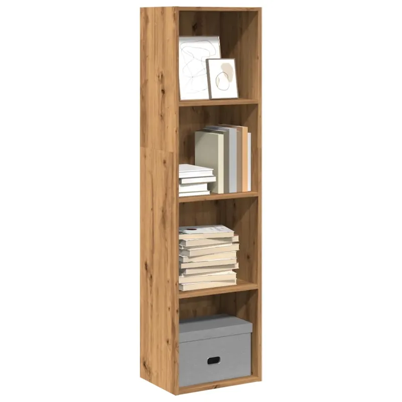 biblioteca, stejar artizanal, 40x30x152 cm, lemn prelucrat