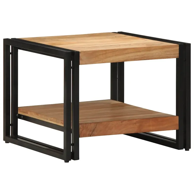 Masuta de cafea 50x50x38 cm din lemn masiv de salcam