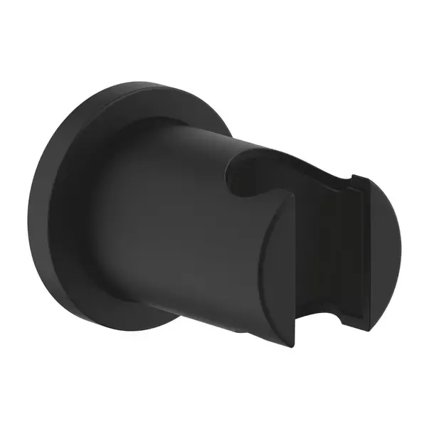 Suport para dus Grohe 22117KF0, Rainshower, universal, montare pe perete, mat, negru