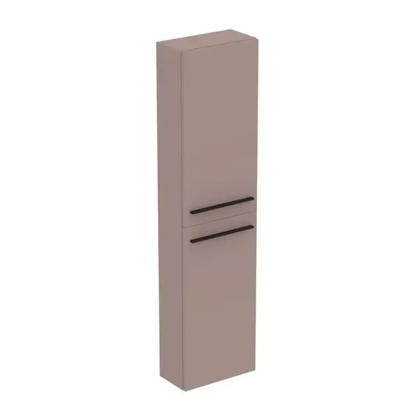 Dulap inalt suspendat Ideal Standard i.life S finisaj gri - bej 40 cm 2 usi