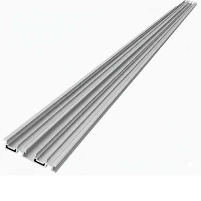 Profil de ghidare superior SDS 9500, aluminiu anodizat mat, lungime 3 m