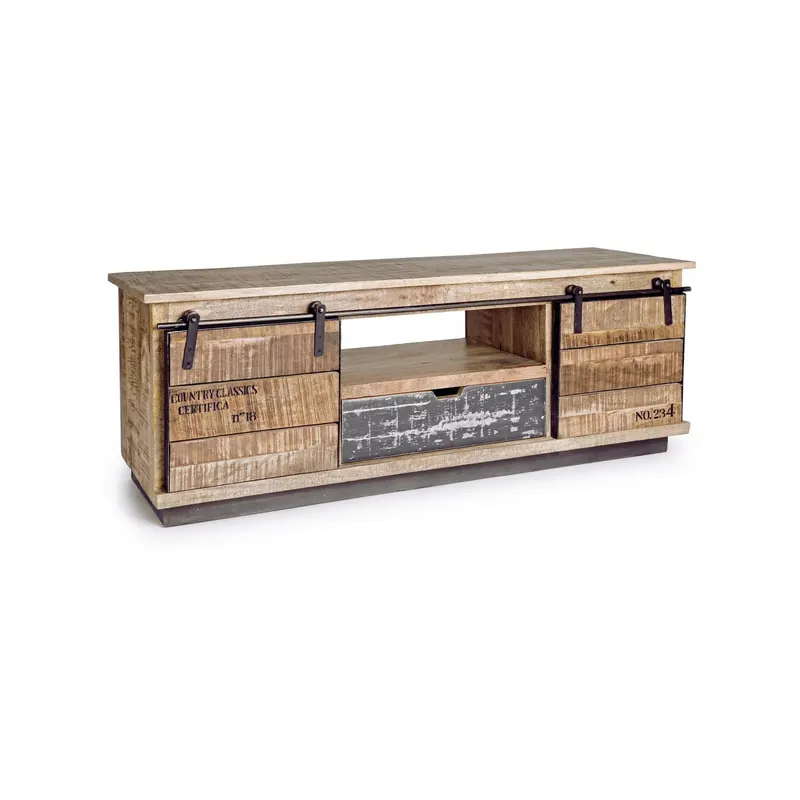 Comoda TUDOR LOW 130 x 40 x 50 CM - Lemn