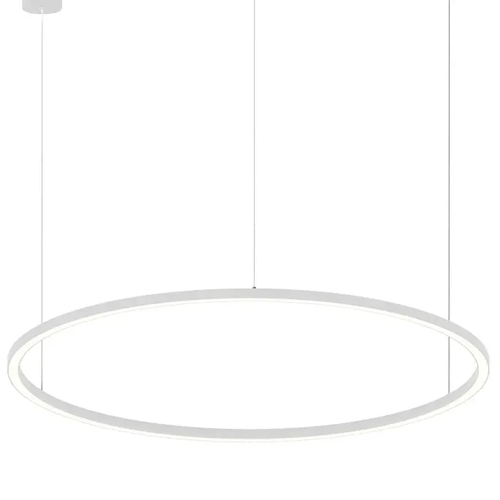 Lampa suspendata HOOP Ø120 CM - Alb