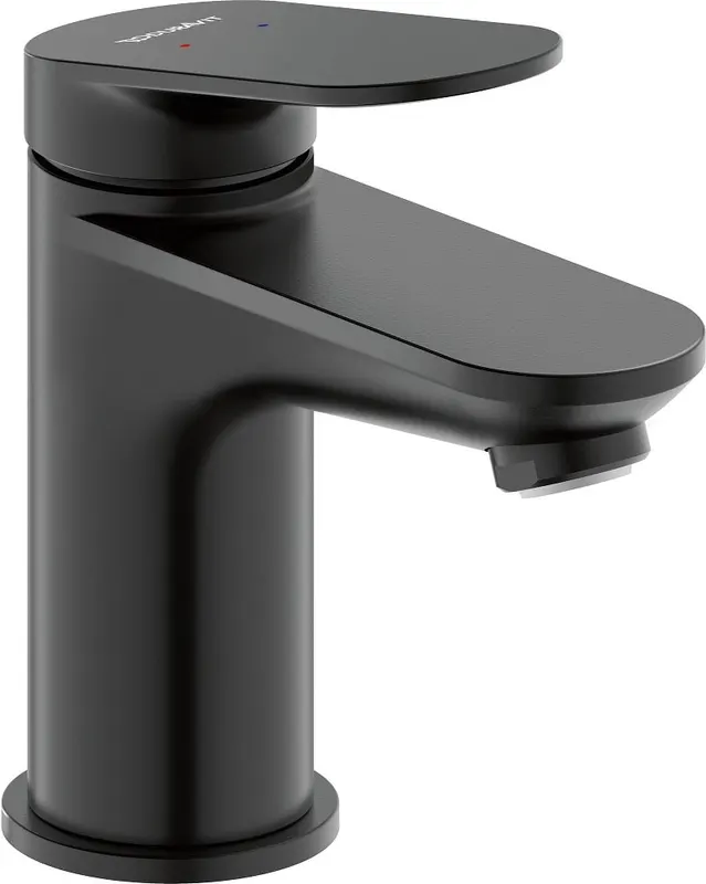 Baterie pentru lavoar Duravit WA1010002046, lavoar Wave, compatibil cu instalatii sanitare standard, negru