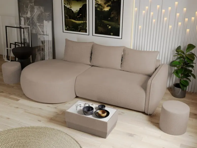 Coltar Extensibil Fiore Plusat Cappuccino