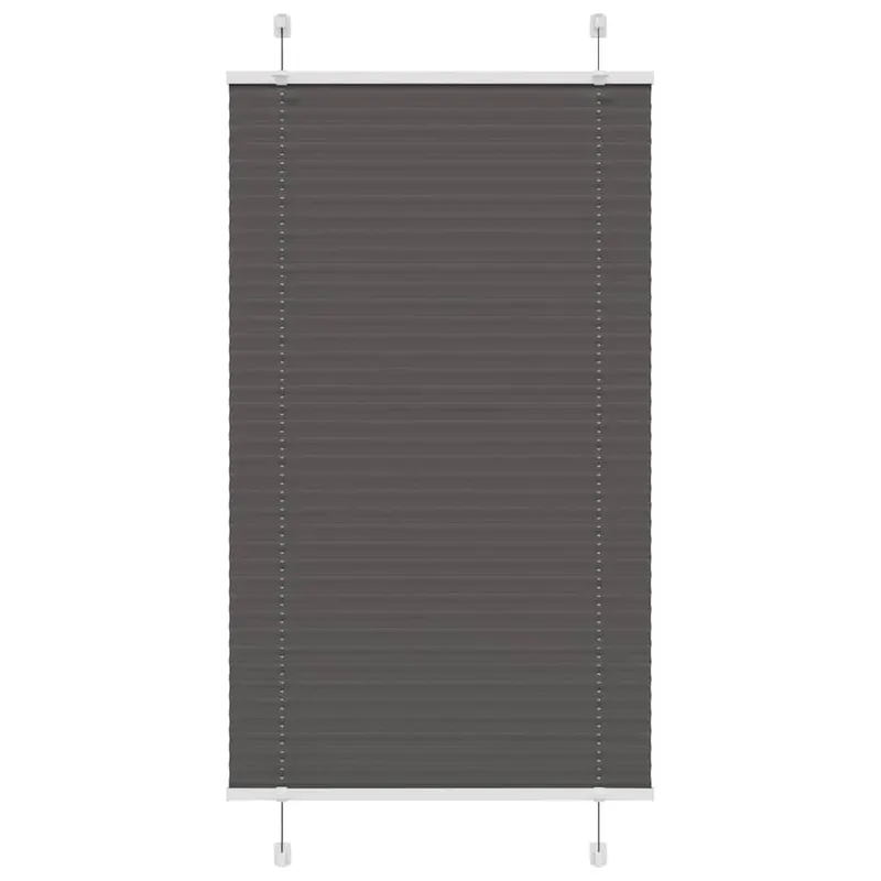 jaluza plisata negru 80x100cm latime tesatura 79,4 cm poliester