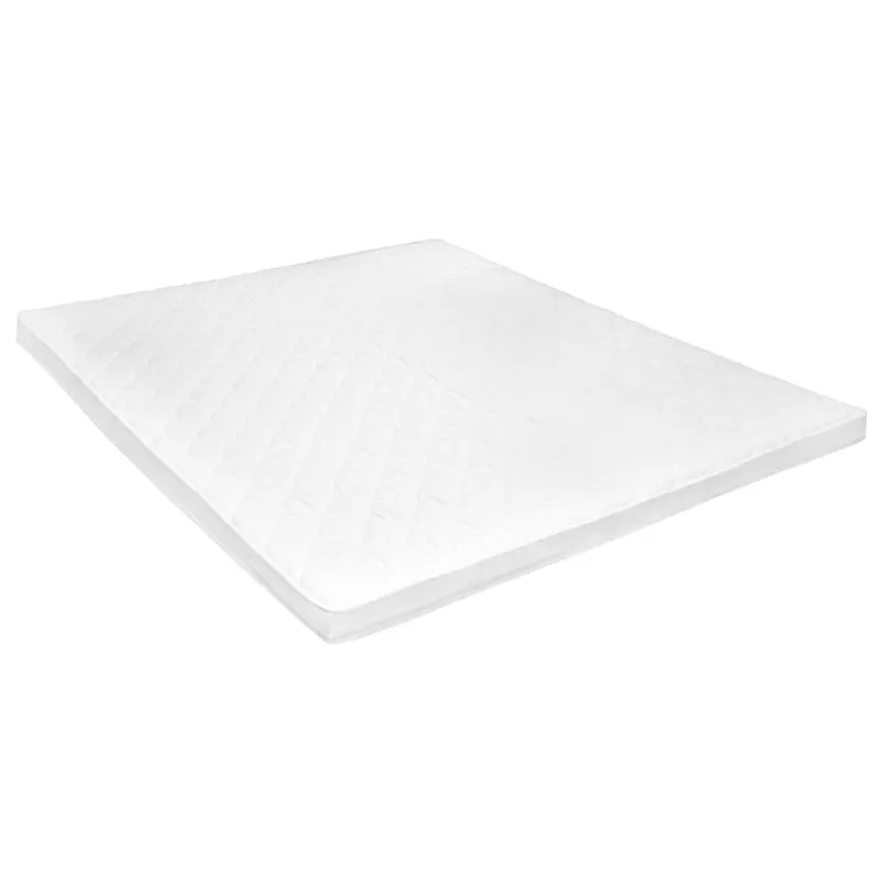 topper de saltea, profil tip ou cu spuma rece, 6 cm, 160x200 cm
