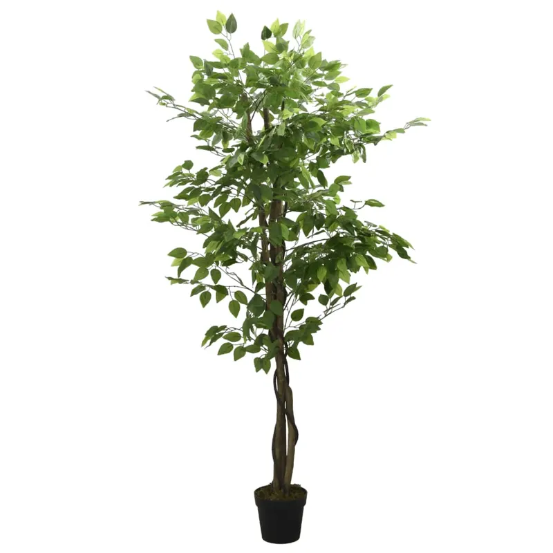 arbore ficus artificial 1008 de frunze 180 cm verde