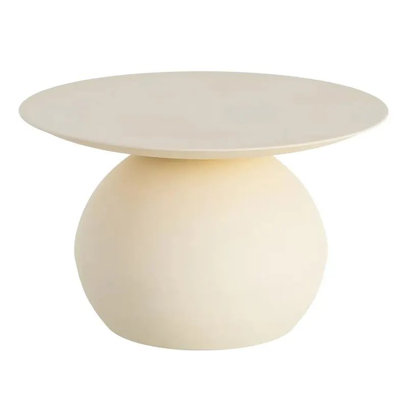 Masuta de cafea NUVOLA 60X45 CM - Alb