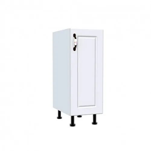 Corp inferior 30 cu 1 usa Zebra MDF alb drept