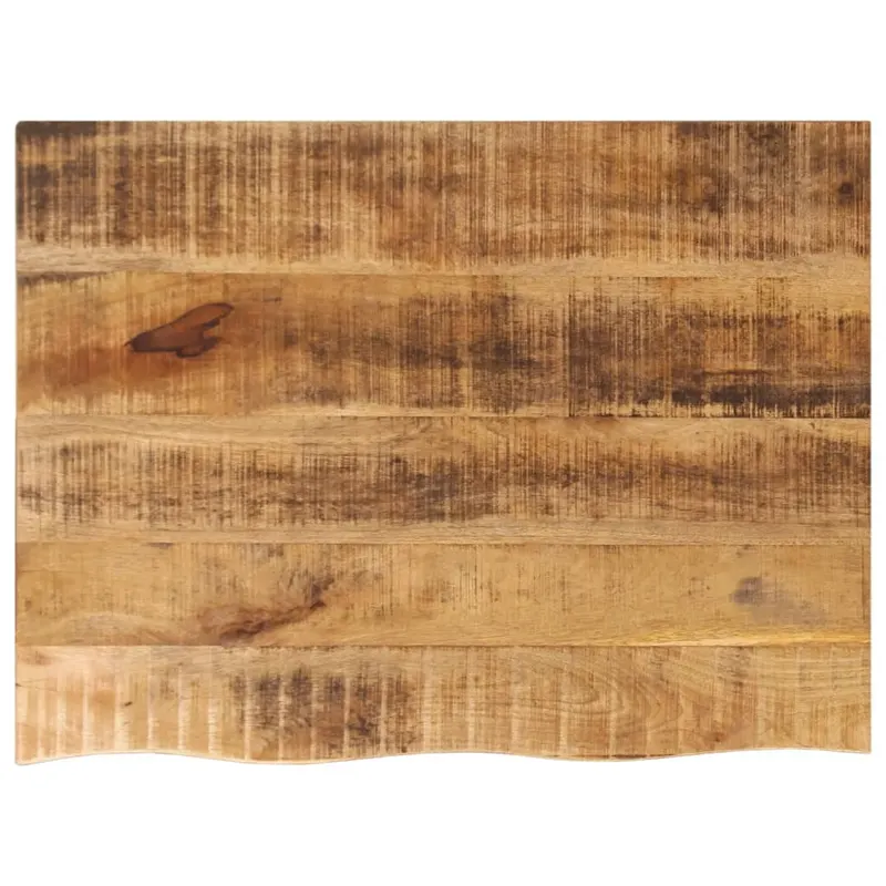 blat de masa margine naturala, 90x60x2,5 cm, lemn masiv mango