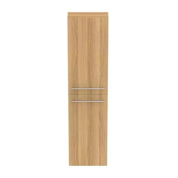 Dulap inalt suspendat Ideal Standard i.life S finisaj stejar 40 cm 2 usi