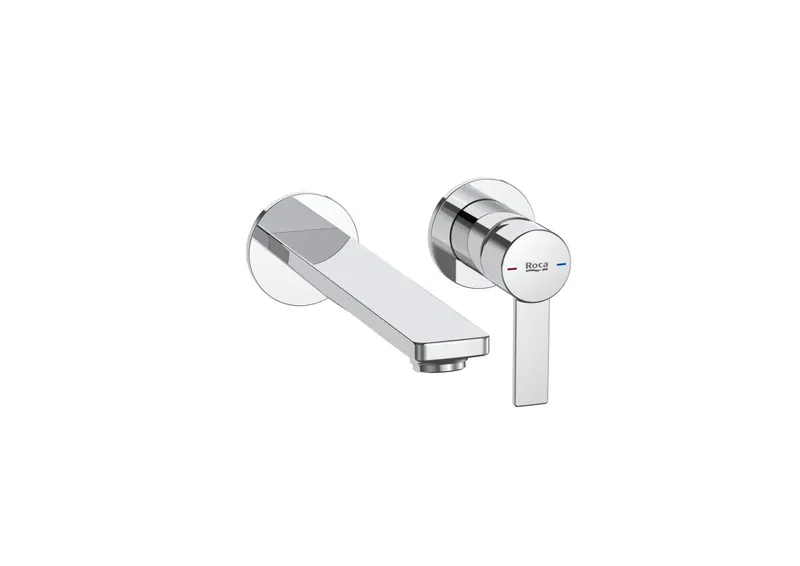 Baterie lavoar Roca A5A355FC00, 5 l min, 0.5 bar, 35 mm, 60 mm, 201 mm, 2 orificii instalare, monocomanda, Crom
