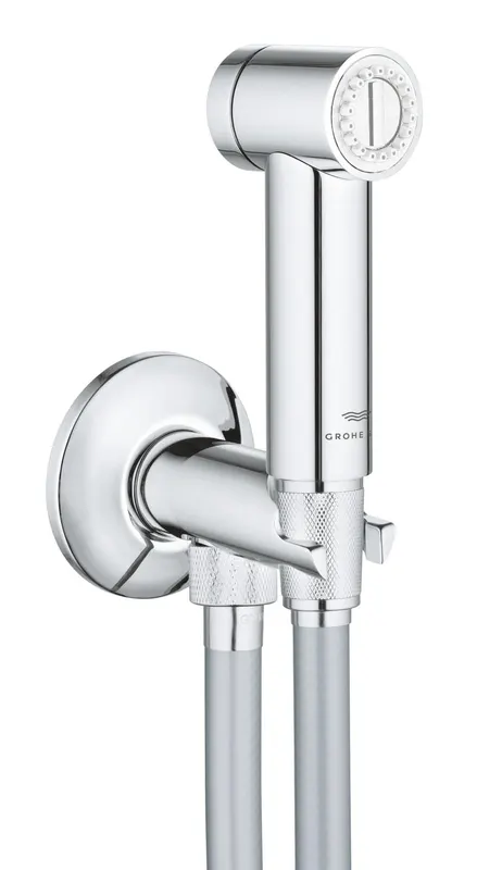 Sistem dus igienic Grohe 26840000, Set dus igienic SPA Aqua, tip comanda mixer fara, tip comanda dus trigger, crom