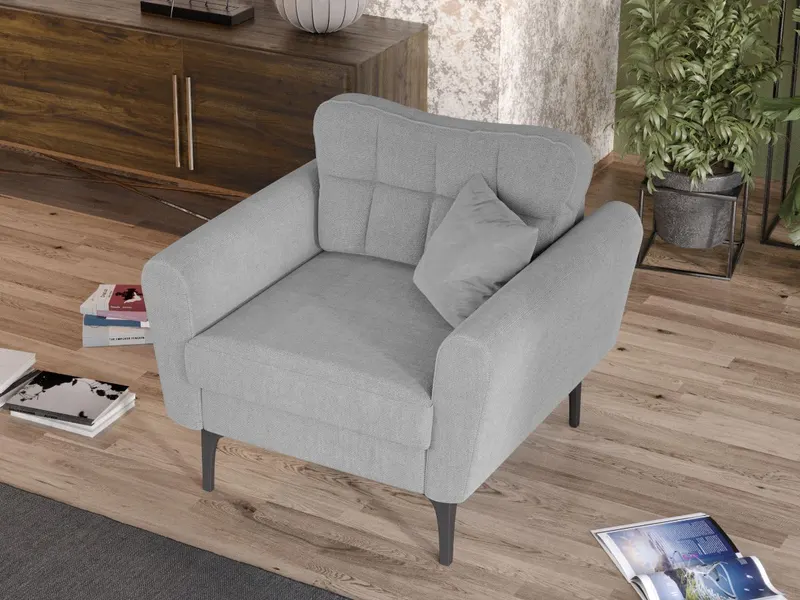 Fotoliu Vibe Gri Deschis — imaginea 2