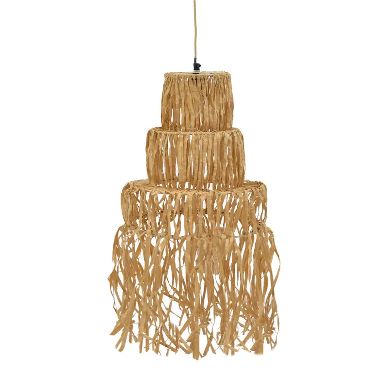Lustra Nairan, Natural, 30x30x125 cm - Natur
