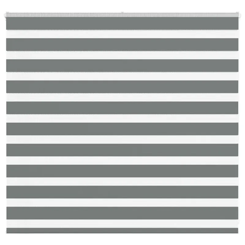 jaluzea tip zebra gri inchis latime tesatura 150,9 cm poliester