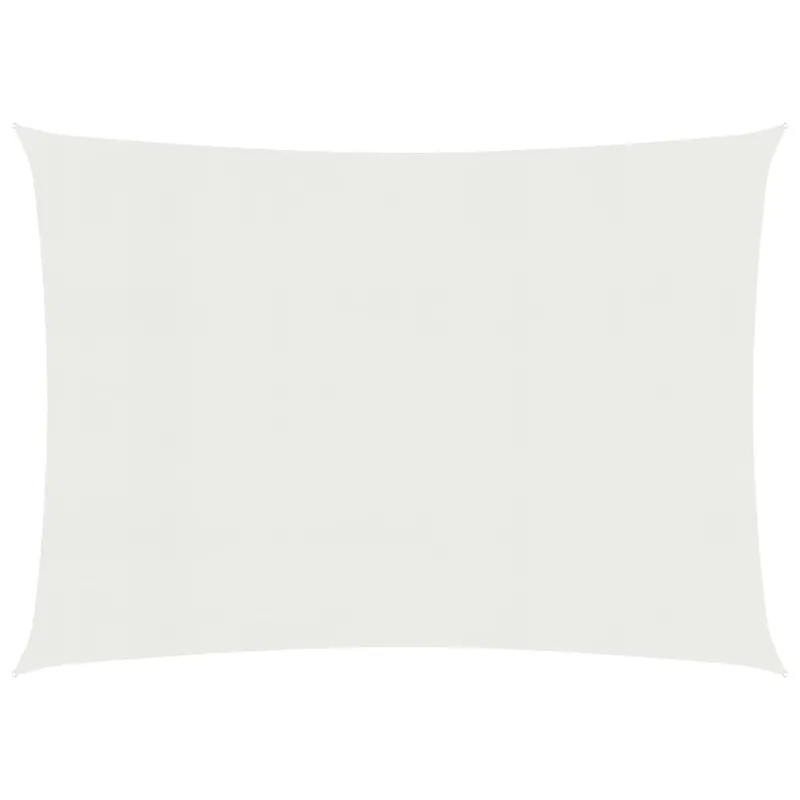 panza parasolar, alb, 3,5 x 5 m, hdpe, 160 g/m2
