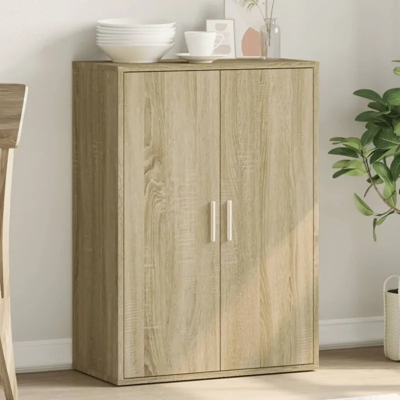 servanta, stejar sonoma, 60x31x84 cm, lemn compozit