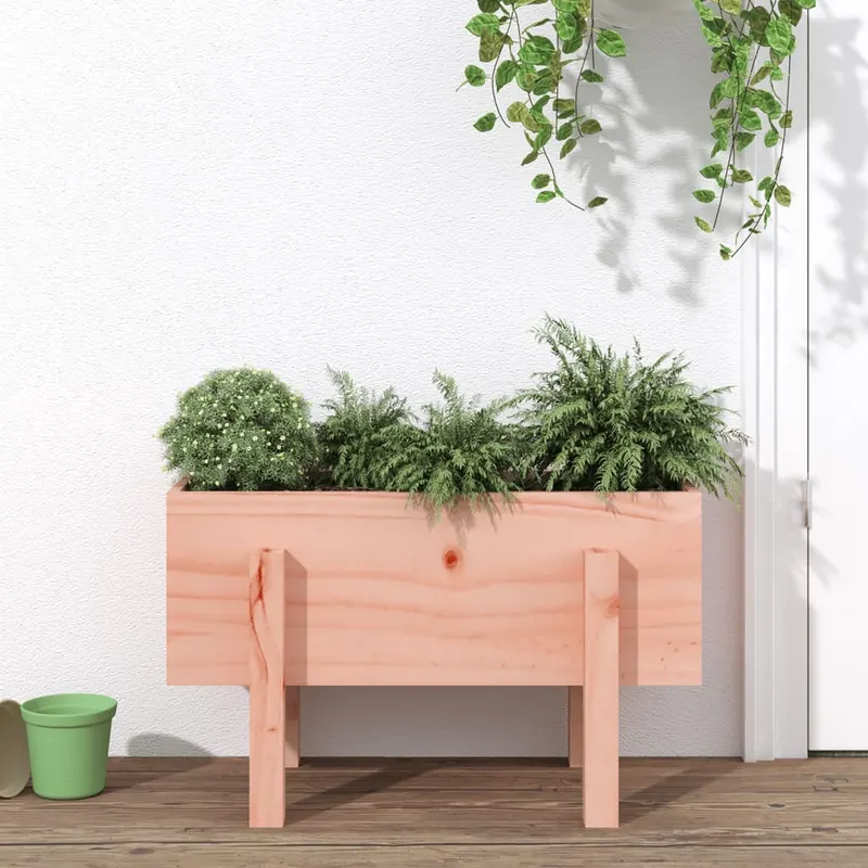 jardiniera de gradina, 62x30x38 cm, lemn masiv douglas