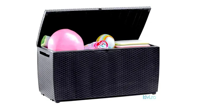 Cutie depozitare pentru gradina CAPRI STORAGE 305 L Gri Antracit
