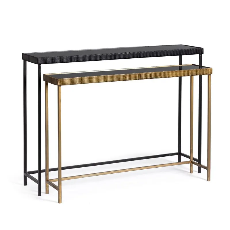 Set 2 console YAMIR 97x22x69/107x26x79 CM
