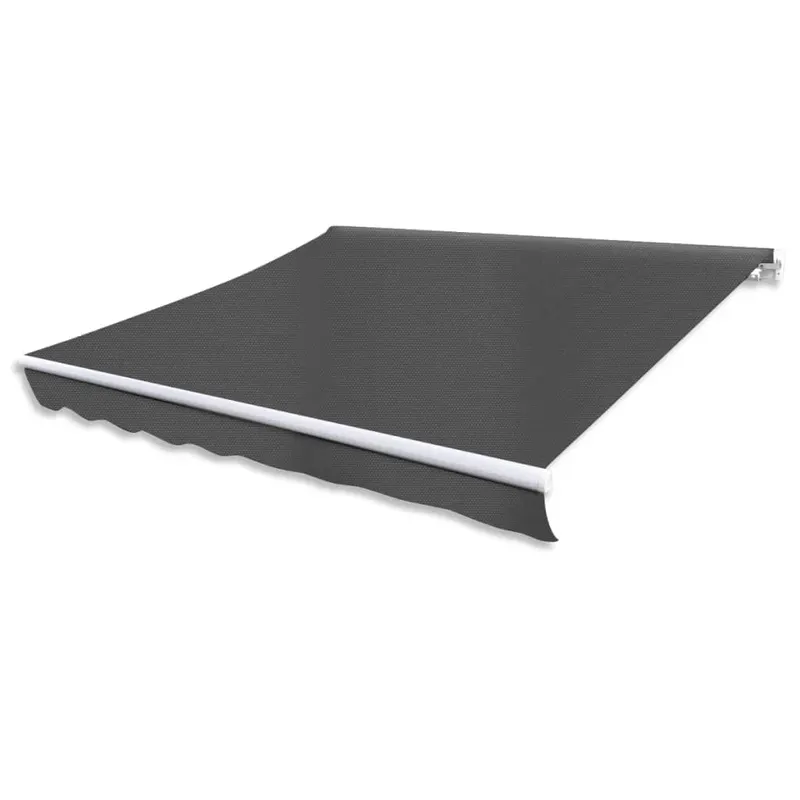 Copertina reglabila cu actionare manuala, 300 cm, antracit