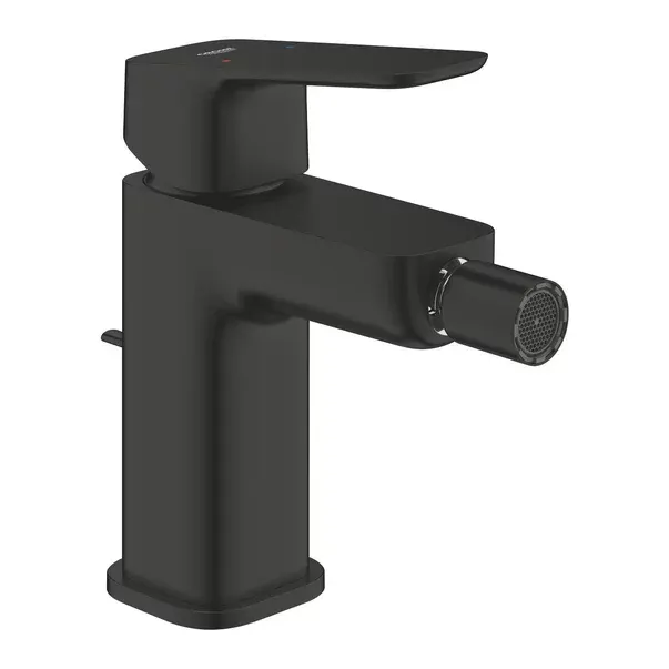 Baterie bideu Grohe 1018102430, Cubeo, tip comanda monocomanda, marime m, tip instalare pe bideu, negru