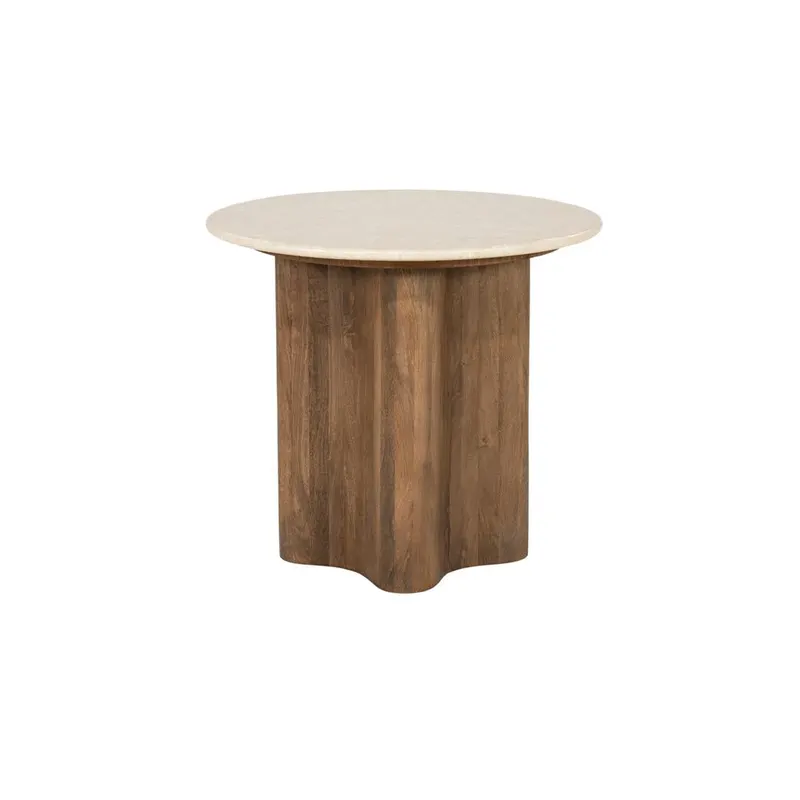 Masuta de cafea GARDO Ø50 x 45 CM - Beige