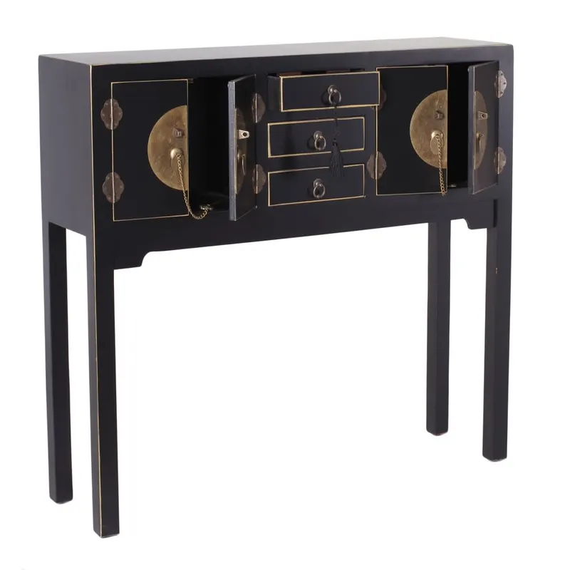 Consola EGYPT 95 x 26 x 90 CM - Negru