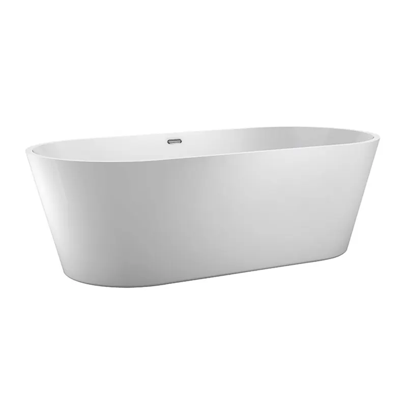 Cada freestanding Florida Ava 158.5, 158.5x74.5x59 cm, ovala, cu instalatie completa, garantie 2 ani, alb