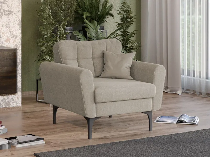 Fotoliu Vibe Crem — imaginea 3