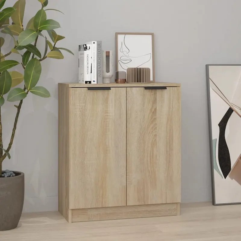 servanta, stejar sonoma, 60x30x70 cm, lemn prelucrat