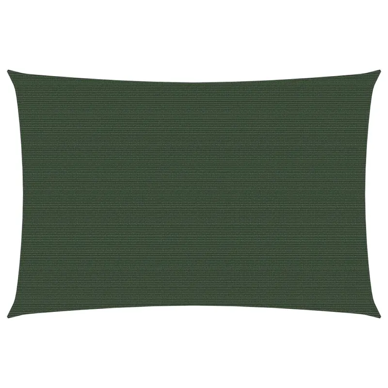 panza parasolar, verde inchis, 2,5x3,5 m, hdpe, 160 g/m2