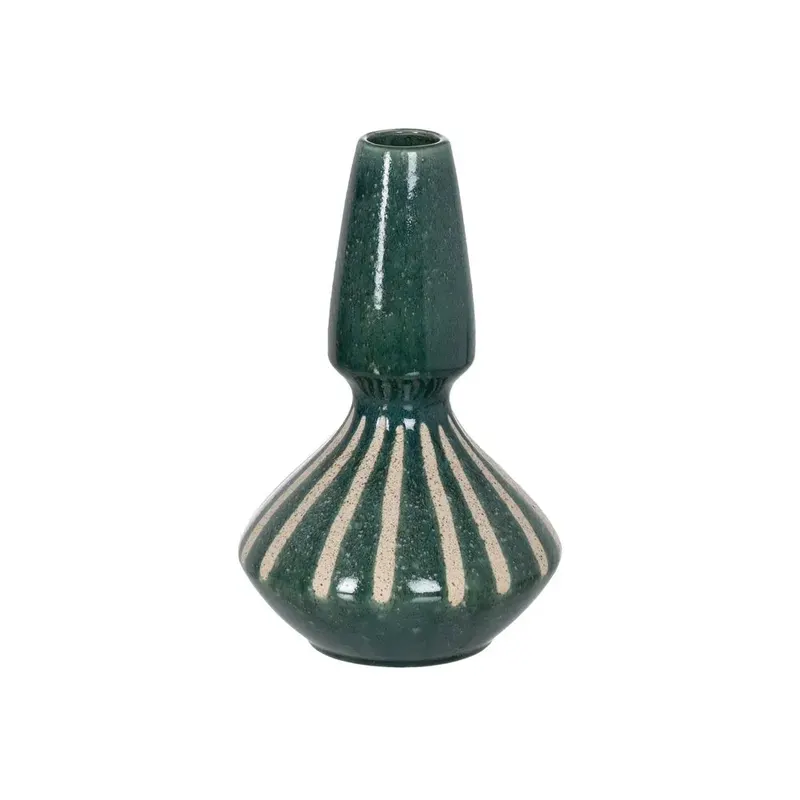 Vaza LAGUN GREEN H31 CM - Verde