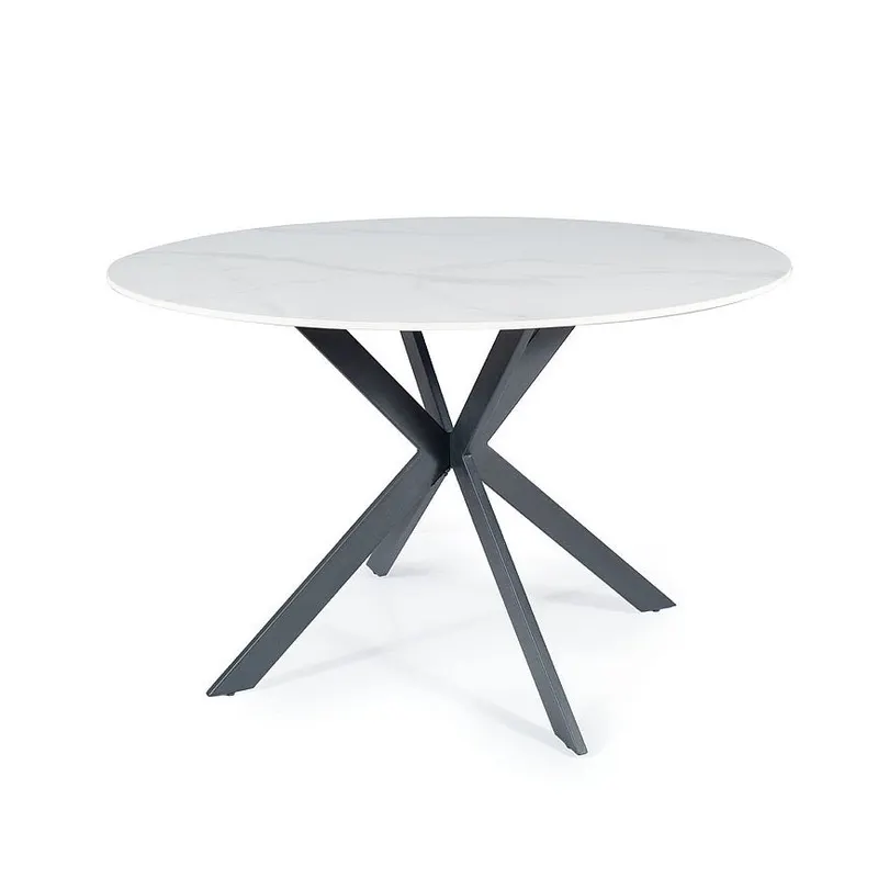 Masa GORTEN WHITE Ø120 CM - Alb / Ø120cm