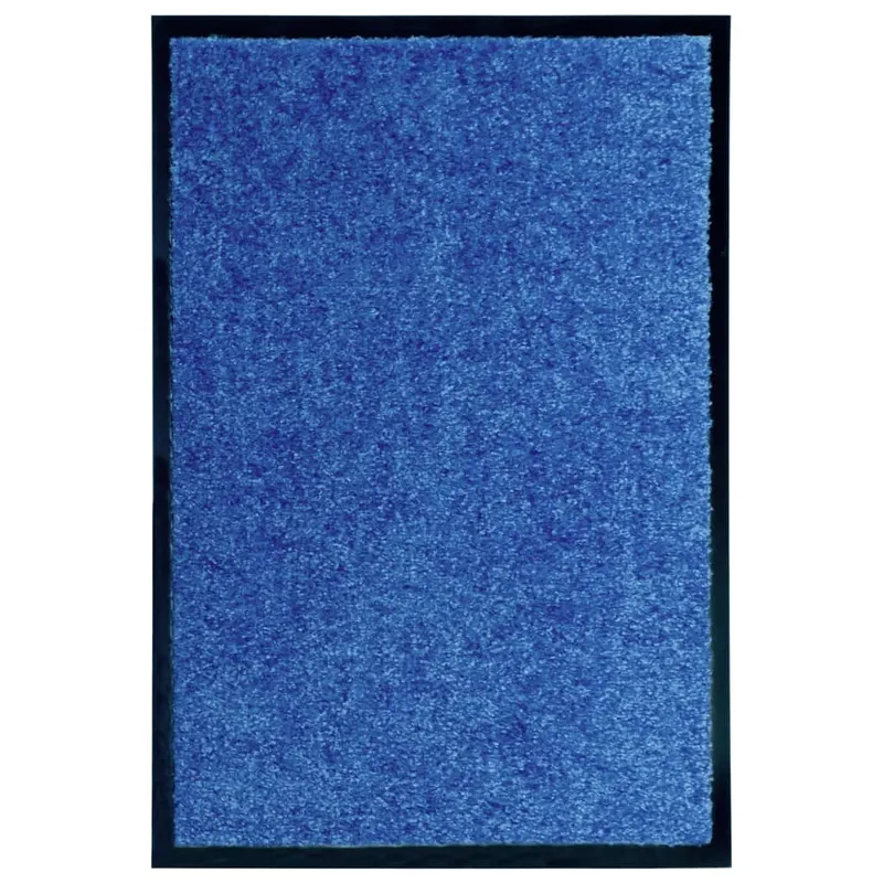 covoras de usa lavabil, albastru, 40 x 60 cm
