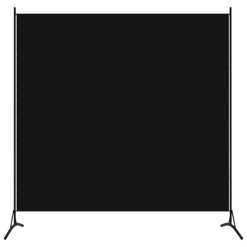 separator de camera, negru, 175x180 cm, textil