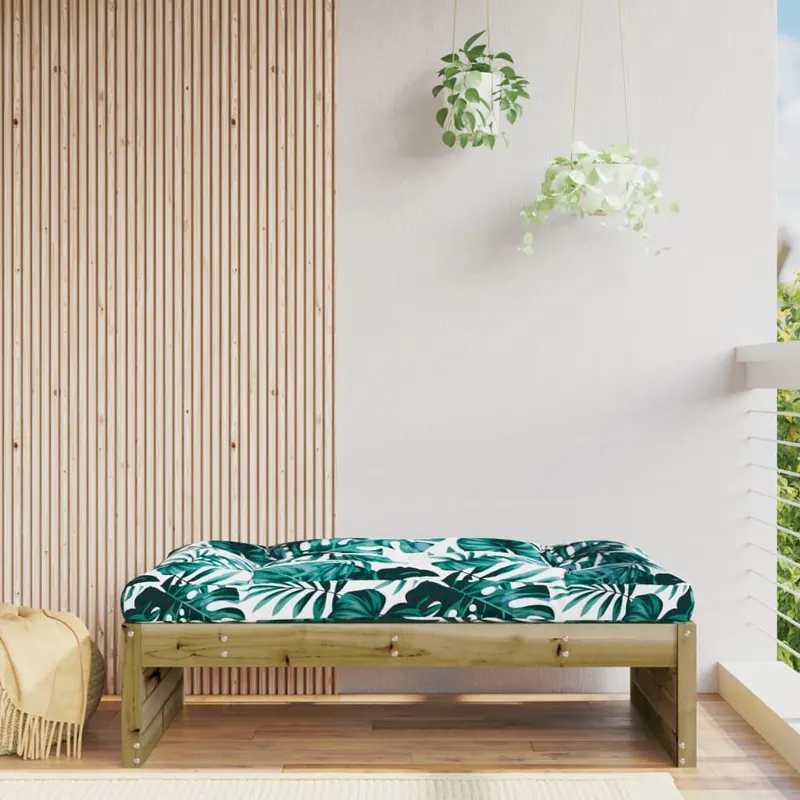 taburet de gradina, 120x80 cm, lemn de pin impregnat
