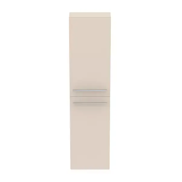 Dulap inalt suspendat Ideal Standard i.life S finisaj bej - nisip 40 cm 2 usi