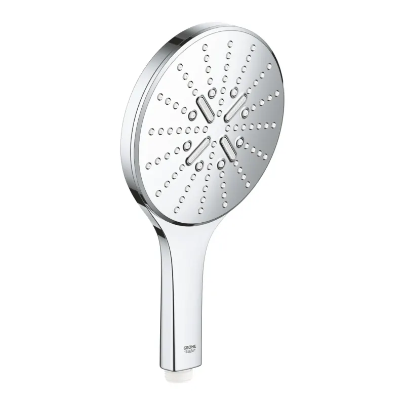 Para de dus crom cu 3 jeturi, 15 cm diametru, Grohe Rainshower SmartActive