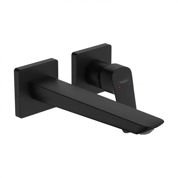 Baterie lavoar, negru mat, monocomanda, Hansgrohe Logis