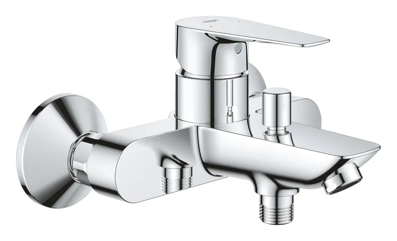 Baterie cada Grohe 24198001, Start Edge, montaj pe perete, tip incastrare aparent, tip comanda monocomanda, crom